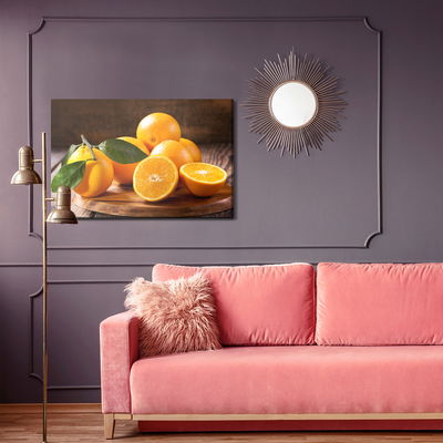 Ljuddämpande tavla - Juicy oranges