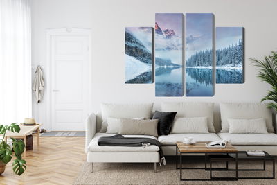 Ljuddämpande tavla - Canadian Moraine Lake on a