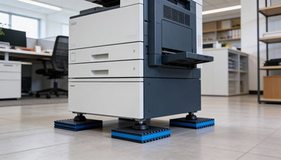 Dampio PRO vibrationsdämpare under skrivare