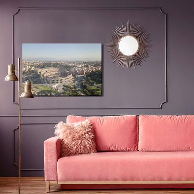 Ljuddämpande tavla - Aerial view of the Colosseum