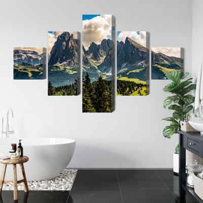 Ljuddämpande tavla - View of the italian