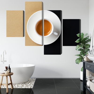 Ljuddämpande tavla - A cup of italian coffee