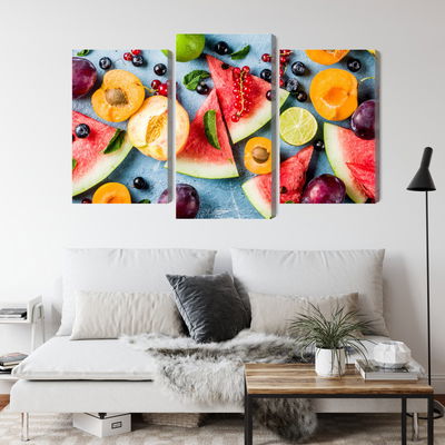 Ljuddämpande tavla - Holiday fruit