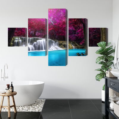 Ljuddämpande tavla - Kanchanaburi waterfall