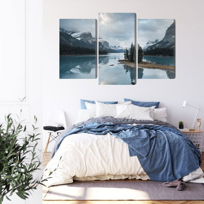 Ljuddämpande tavla - Ghost island in jasper