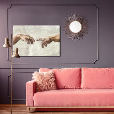 Ljuddämpande tavla - Adam's painted creation