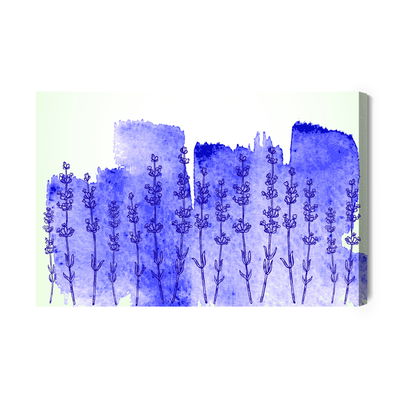 Ljuddämpande tavla - Watercolor lavender