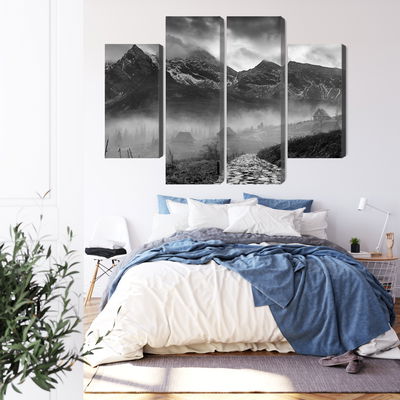 Ljuddämpande tavla - Hala gasienicowa in black