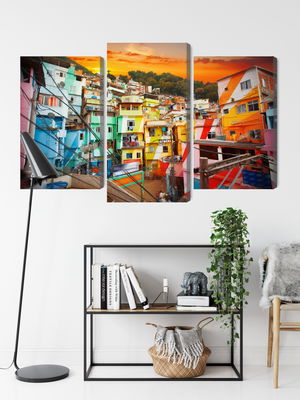 Ljuddämpande tavla - Rio de janeiro city center