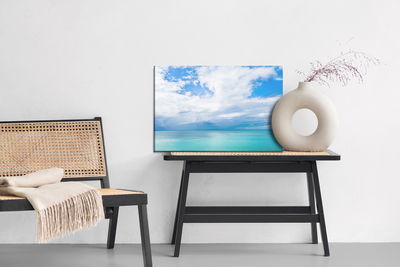 Ljuddämpande tavla - Azure sea and sky