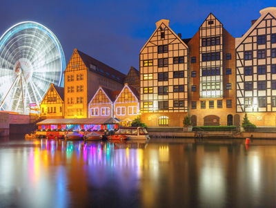 Ljuddämpande tavla - Motlawa in gdansk