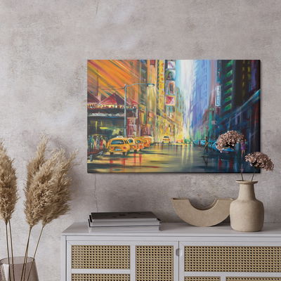Ljuddämpande tavla - The center of New York