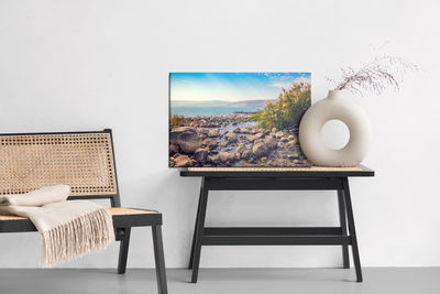 Ljuddämpande tavla - Sea and mountain landscape