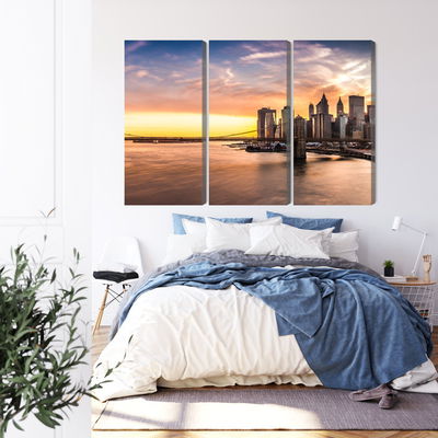 Ljuddämpande tavla - Panorama of the brooklyn