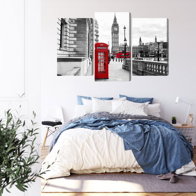 Ljuddämpande tavla - London telephone booth