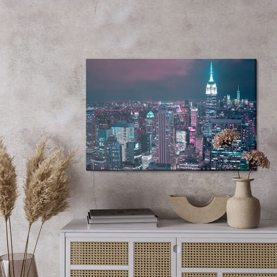 Ljuddämpande tavla - New York by night