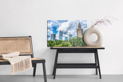 Ljuddämpande tavla - Skyscrapers in Warsaw