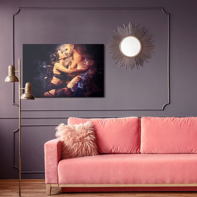 Ljuddämpande tavla - Couple in embrace
