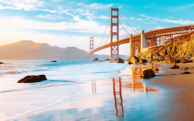 Ljuddämpande tavla - The Golden Gate bridge