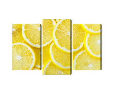 Ljuddämpande tavla - Lemon slices