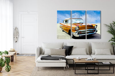 Ljuddämpande tavla - American vintage car
