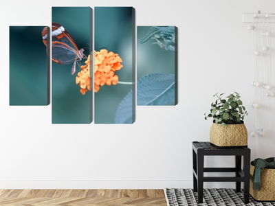 Ljuddämpande tavla - Butterfly in the summer