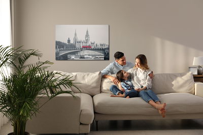 Ljuddämpande tavla - Lambeth bridge