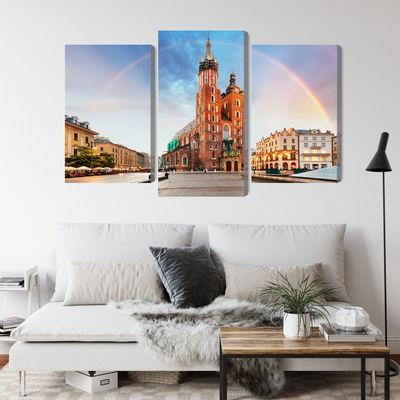 Ljuddämpande tavla - St. mary's basilica in Kraków