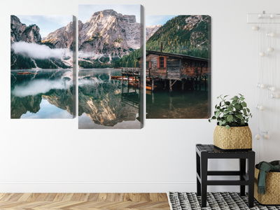 Ljuddämpande tavla - A cottage on the italian