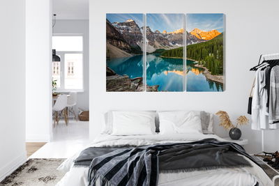 Ljuddämpande tavla - Canadian Moraine Lake 3d