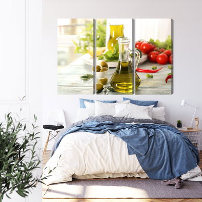 Ljuddämpande tavla - Jug with fresh oil