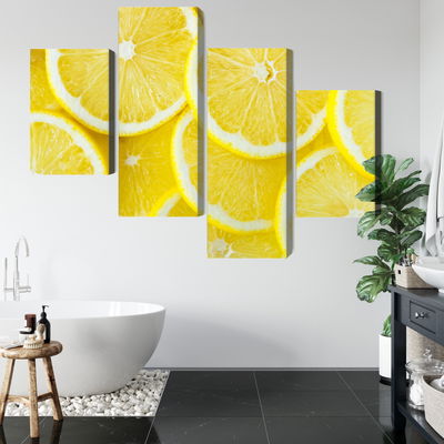 Ljuddämpande tavla - Lemon slices