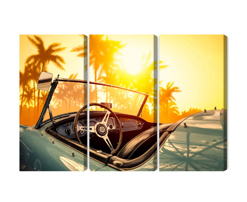 Ljuddämpande tavla - View from the car