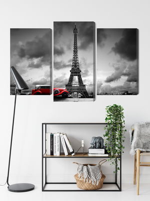 Ljuddämpande tavla - Black and white view