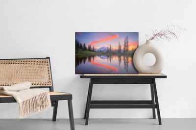 Ljuddämpande tavla - Tipsoo lake, Usa