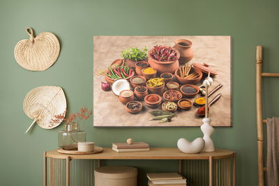 Ljuddämpande tavla - Far eastern spices