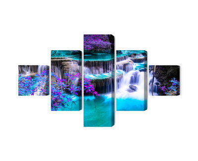 Ljuddämpande tavla - Huay mae khamin waterfall