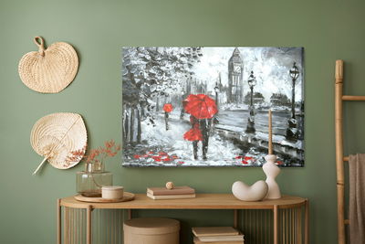 Ljuddämpande tavla - Lovers in London