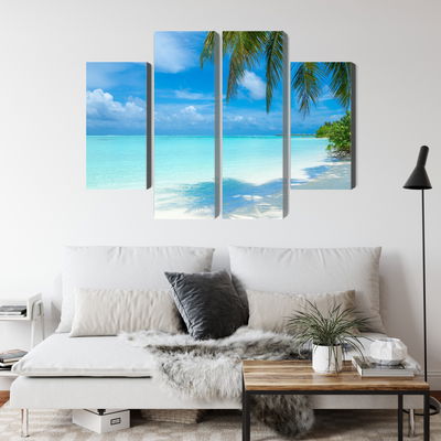 Ljuddämpande tavla - A beach in the maldives