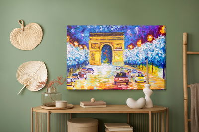 Ljuddämpande tavla - Triumphal arch as painted