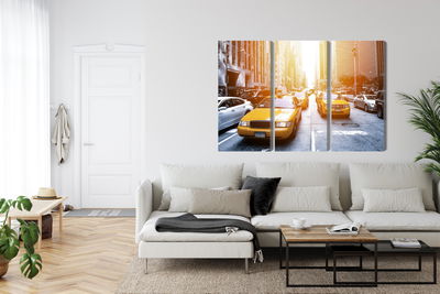 Ljuddämpande tavla - Taxi in the sunshine nyc