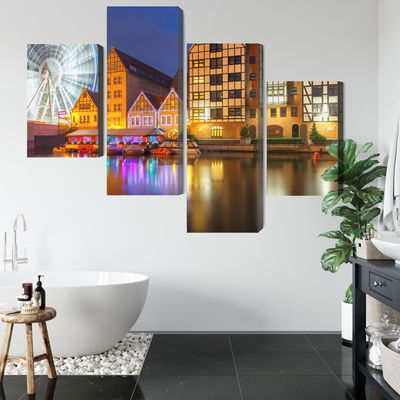 Ljuddämpande tavla - Motlawa in gdansk