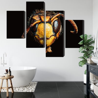 Ljuddämpande tavla - Hornet on a macro scale