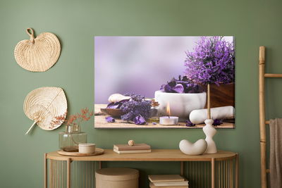 Ljuddämpande tavla - Lavender relaxation set