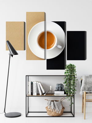 Ljuddämpande tavla - A cup of italian coffee