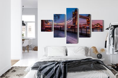 Ljuddämpande tavla - Tower bridge in London