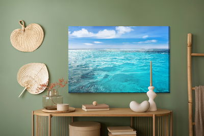 Ljuddämpande tavla - Caribbean sea and sky