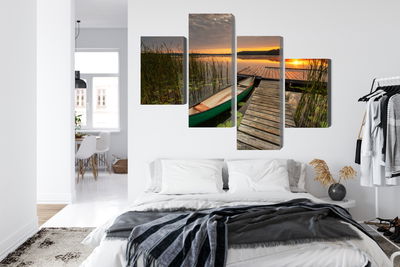 Ljuddämpande tavla - Summer sunrise