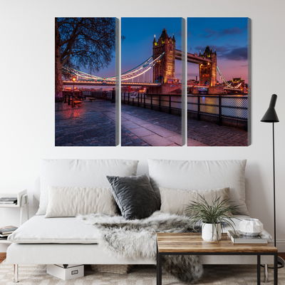 Ljuddämpande tavla - Tower bridge in London