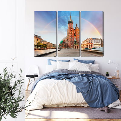 Ljuddämpande tavla - St. mary's basilica in Kraków